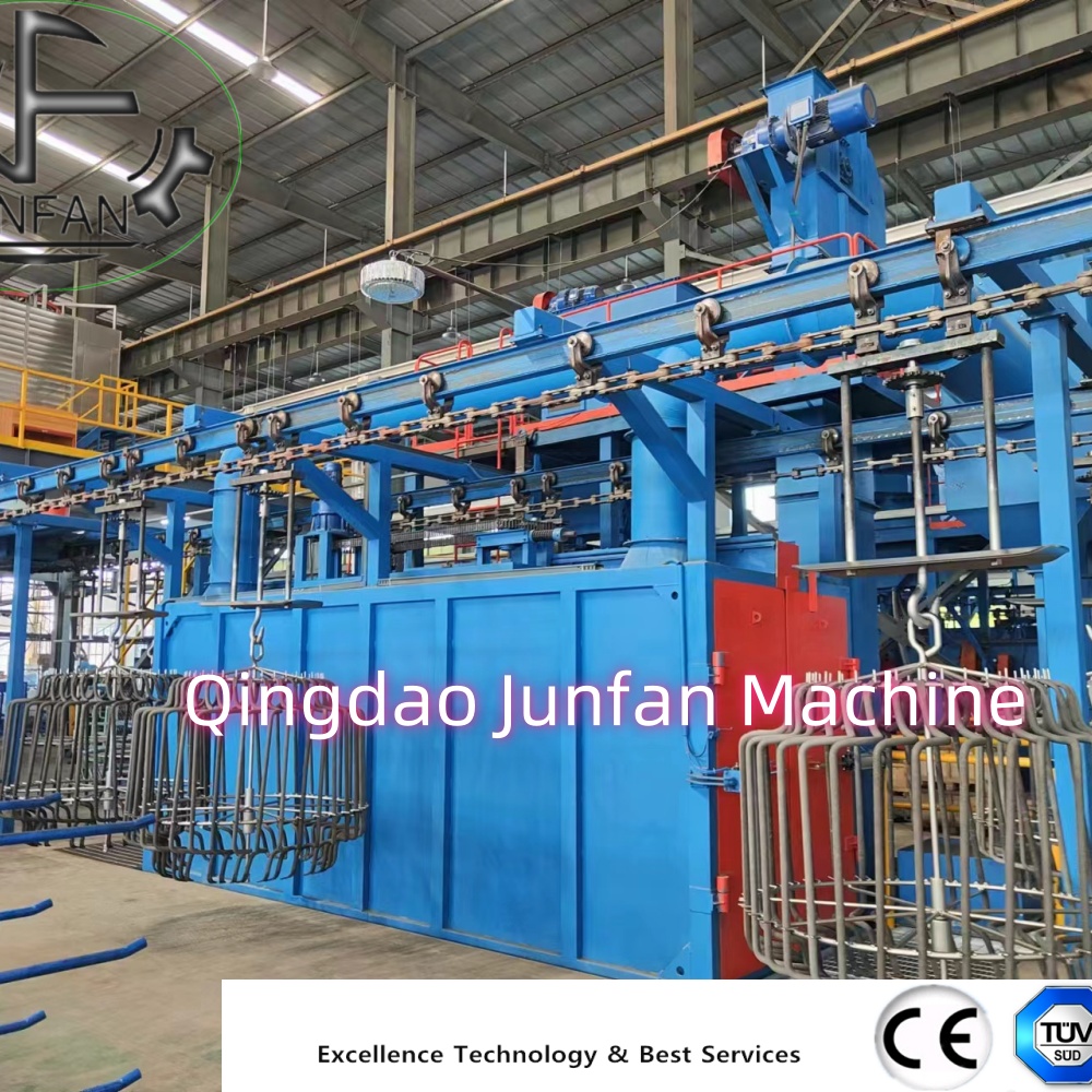 Overhead Chain Shot Blasting Machine