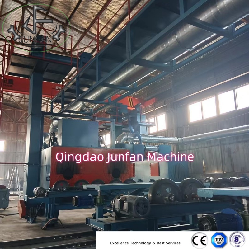 inner wall pipe cleaning shot blasting machine