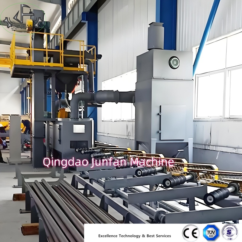 Drain and Drill pipe cleaning machine